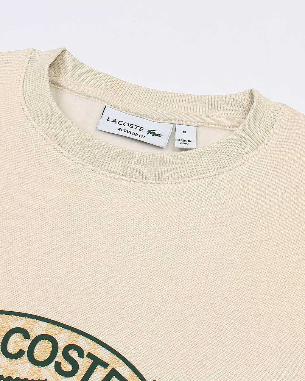 Exclusive L-C-S-T Mens Stripe Sweat - Off White