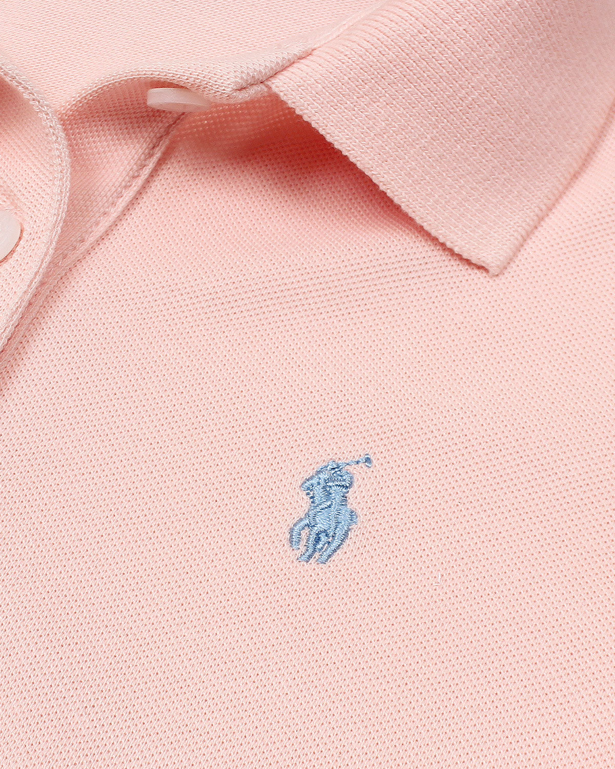 Premium Baby Girl R-L Polo Dress - Pink