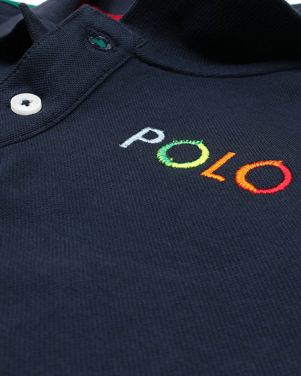 Premium Kids Coloured Polo - Navy Blue