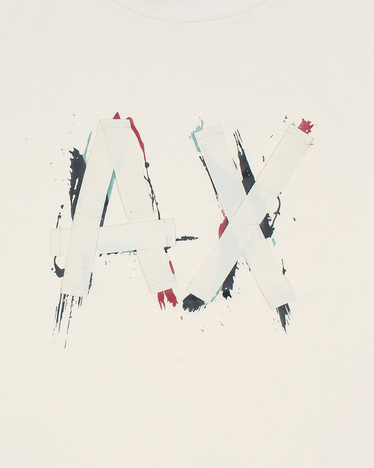 Premium A-X Designer Men Tee - Off White