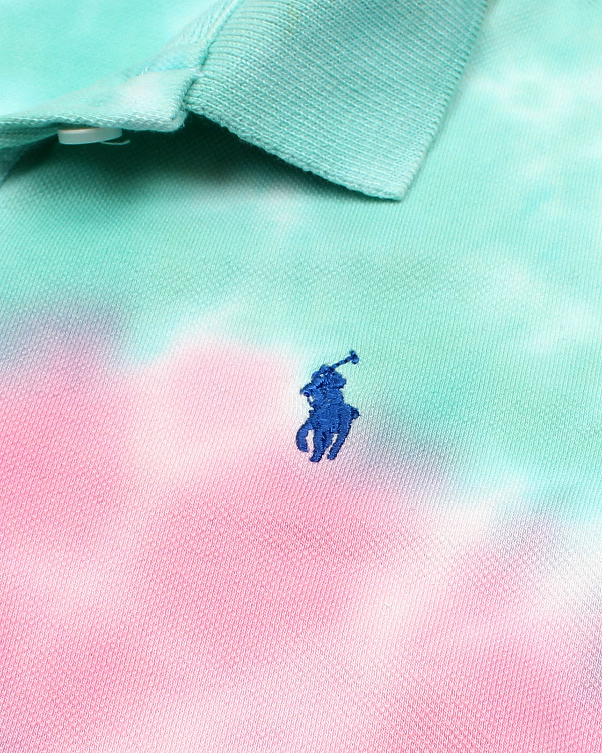 Premium Baby Girl R-L Polo Dress - Tip & Dye