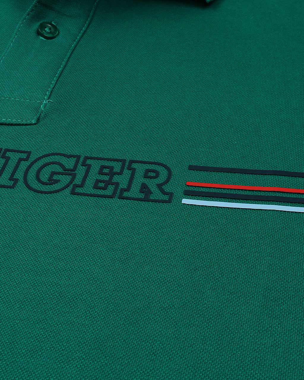 Exclusive Hilfiger Stripe Polo - Green