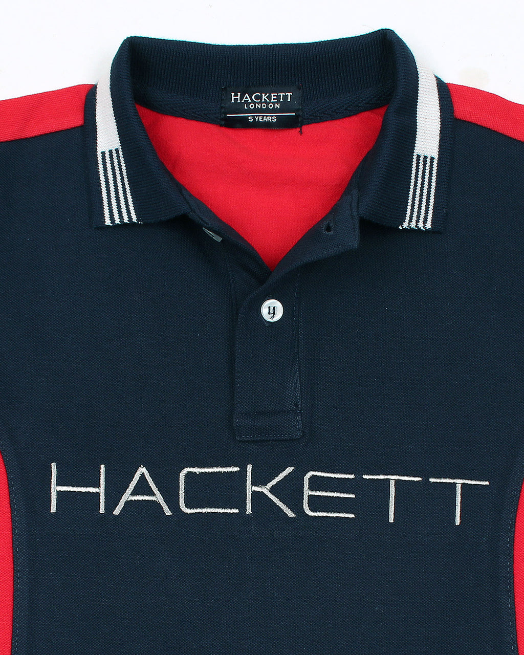 Exclusive HKT Panel Kids Polo Shirt - N-R-W