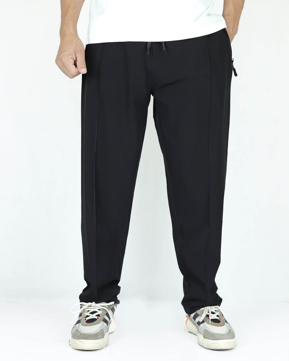 Premium Everyday Straight Leg Trouser - Black
