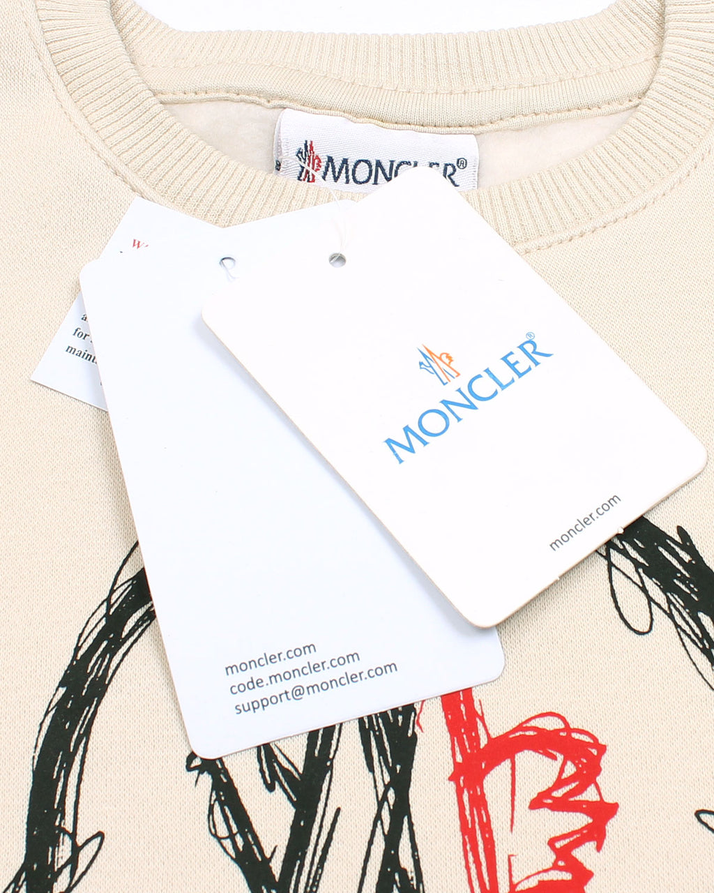 Mon. Kids Batch Sweatshirt - Off White