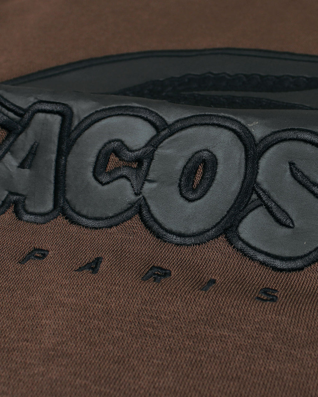 Premium Loc. Leather Men Sweat - Brown