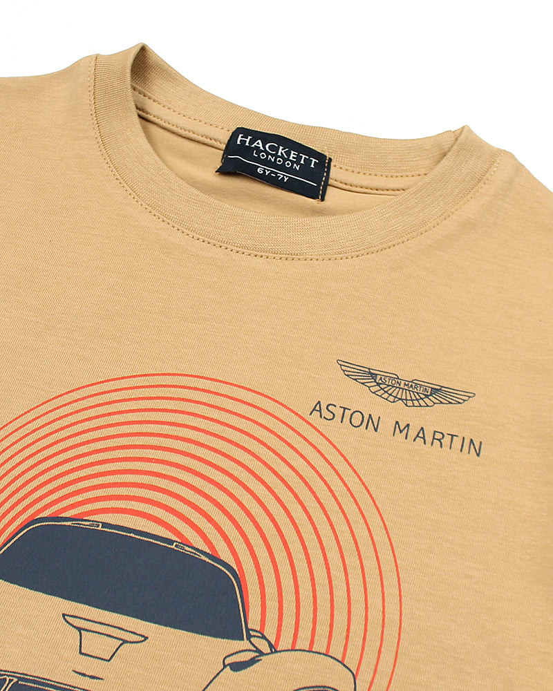 Premium HKT Aston Kids Tee - Beige