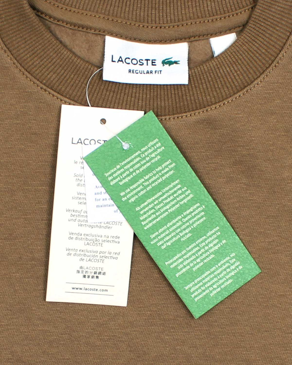 Premium Men’s Loc. Crew Neck Sweatshirt - Brown