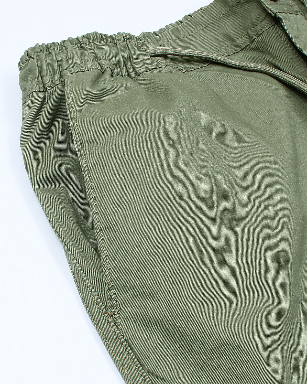 Exclusive Cotton Cargo Trouser - Olive Green