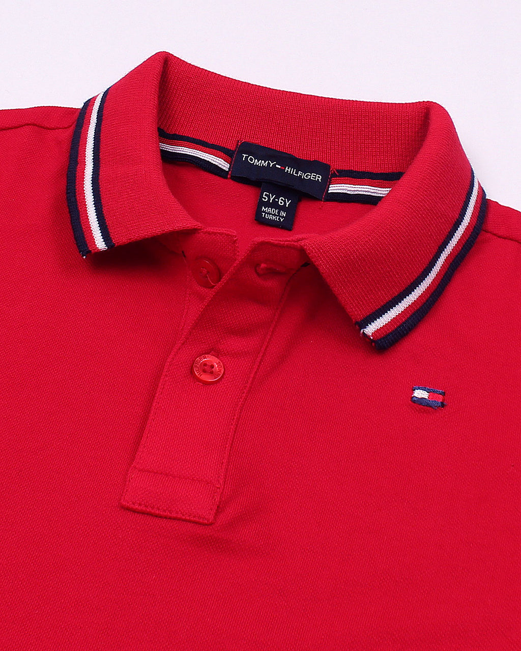 Exclusive Polo Tommy Kids Basic - Red