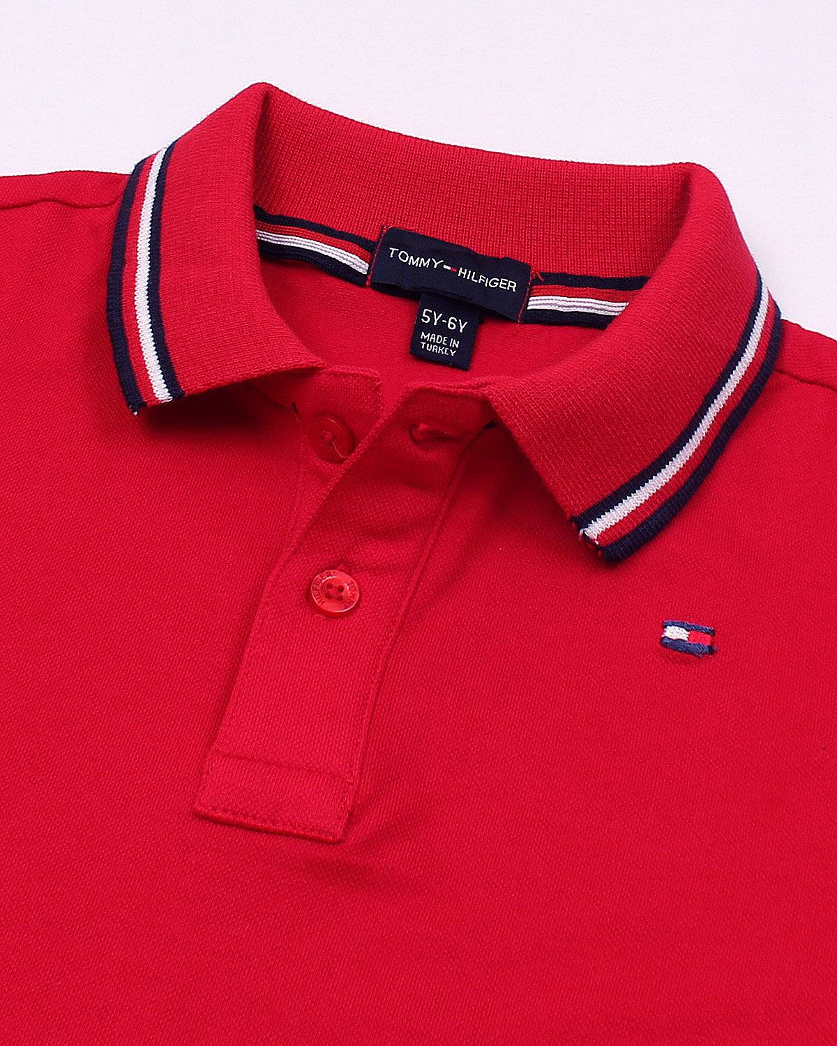 Exclusive Polo Tommy Kids Basic - Red