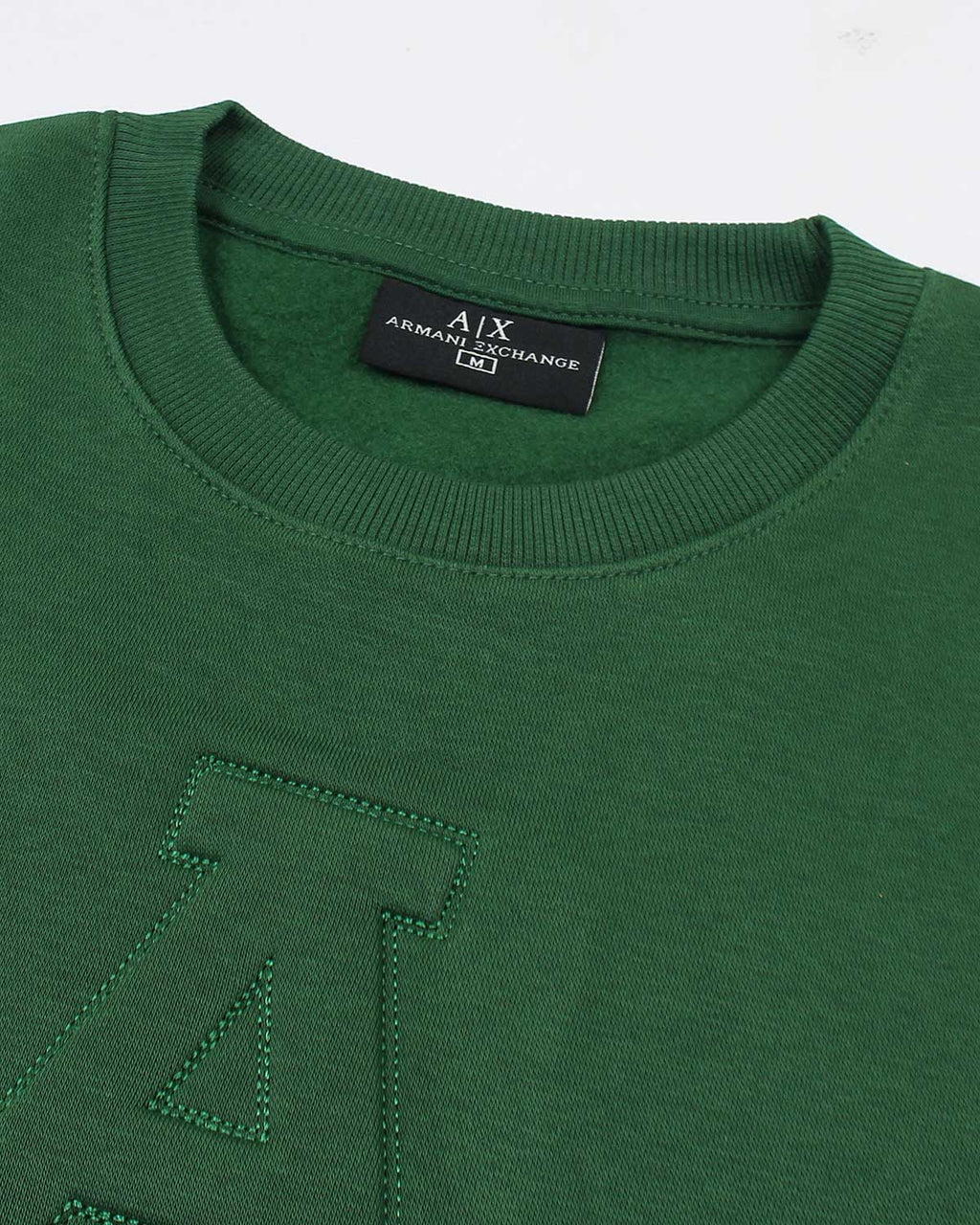 Exclusive A-X Men Embossed Sweat - Green