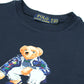 Exclusive Bear Polo Kids Tee - Navy Blue