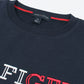Premium Mens Flag Tommy Sweat - Navy Blue