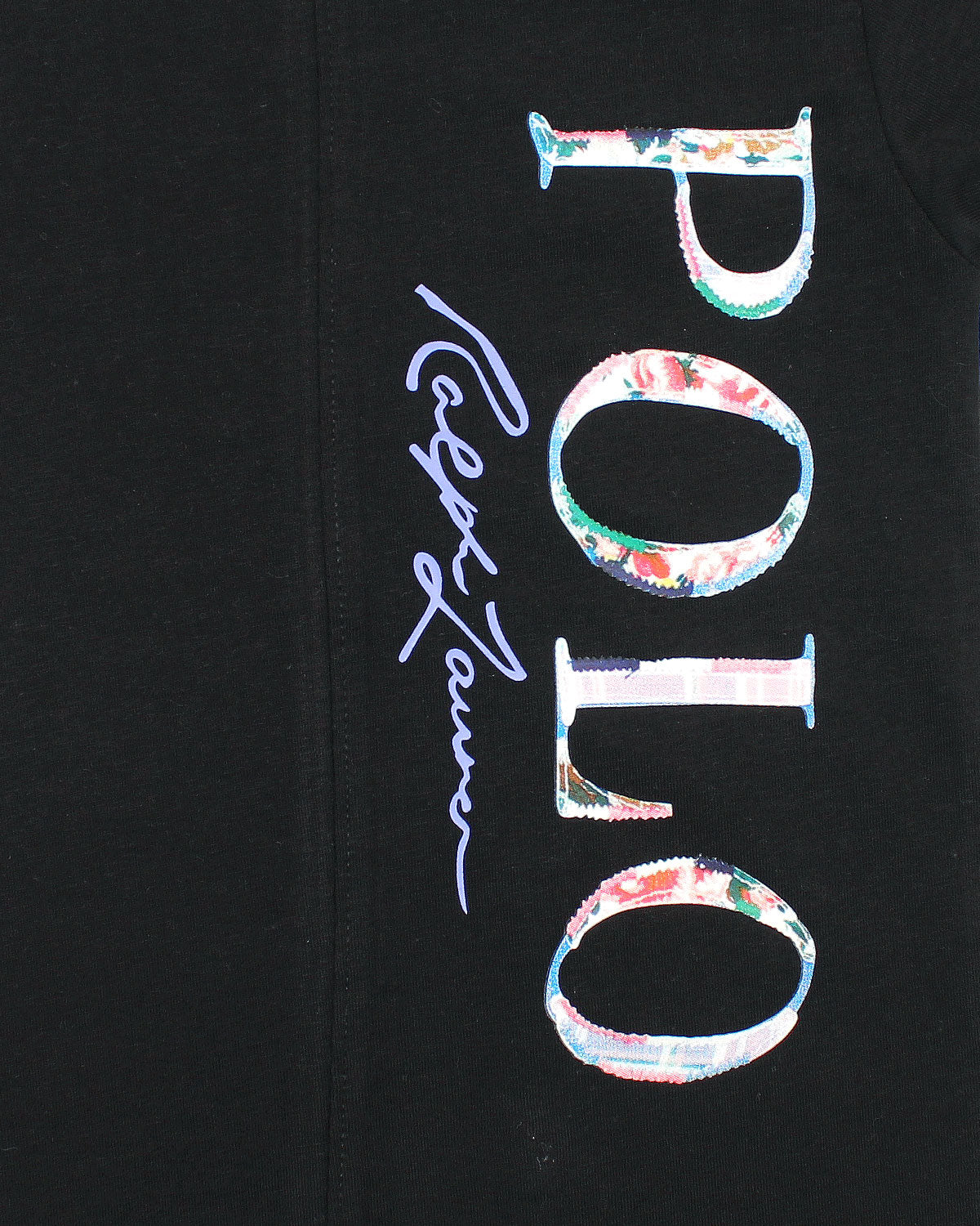 Baby Girls Polo Iconic Tee - Black