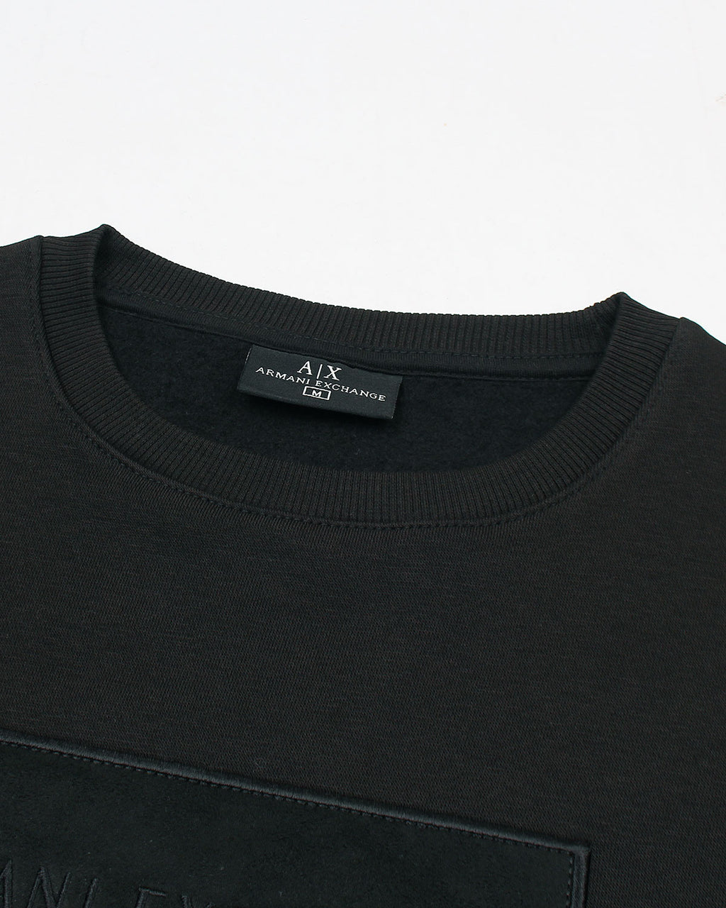 Premium A-X Patch Mens Sweat - Black
