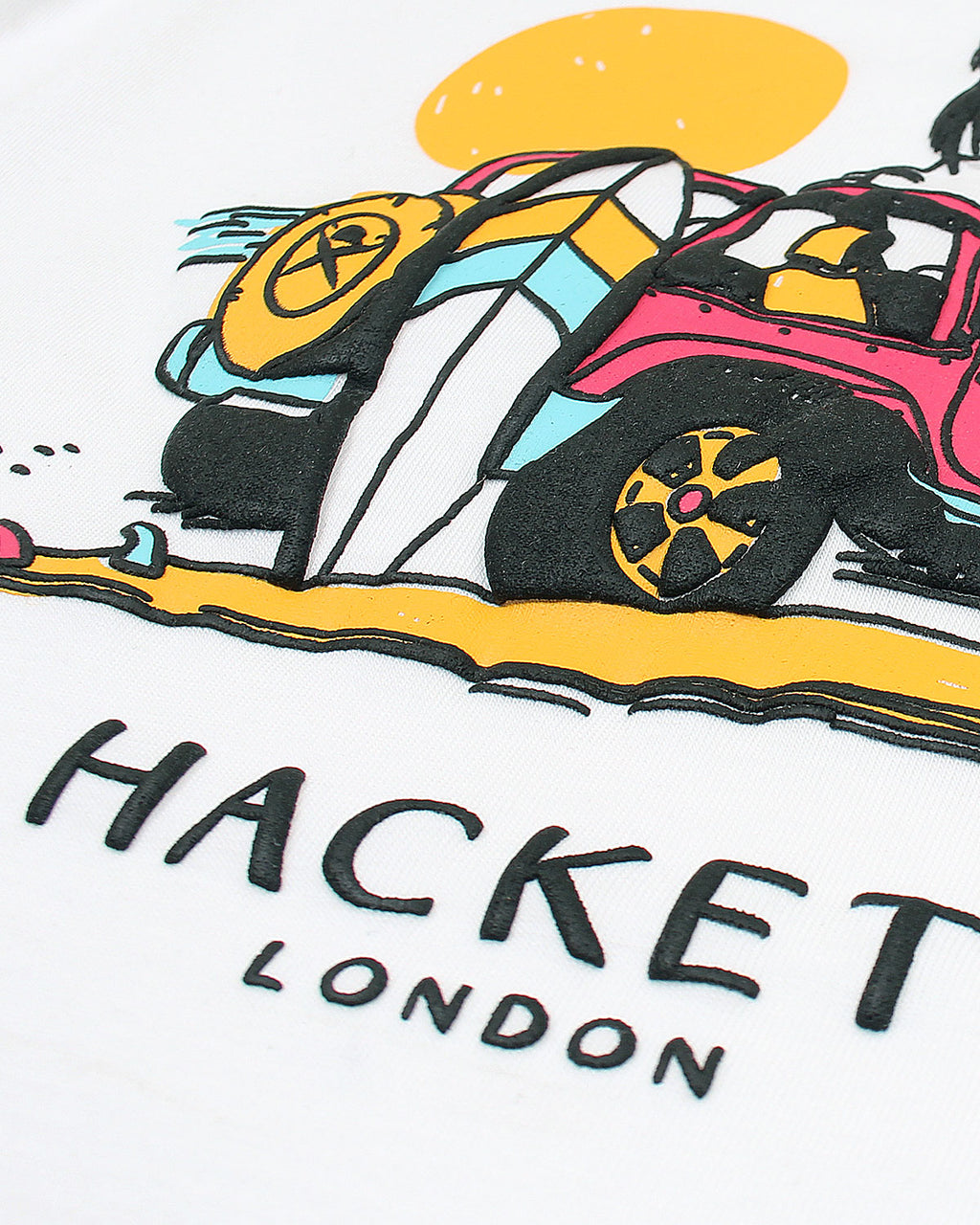 Exclusive HKT Kids Car Tee - White