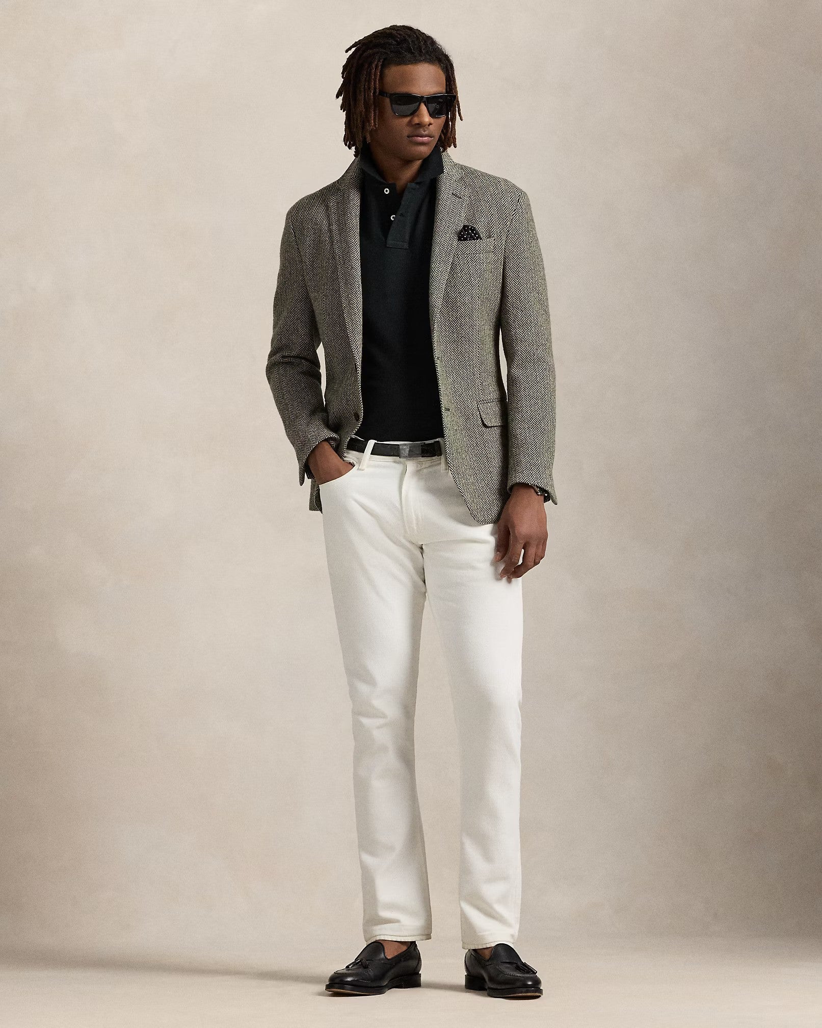 Iconic Mesh Men Polo Shirt - Black