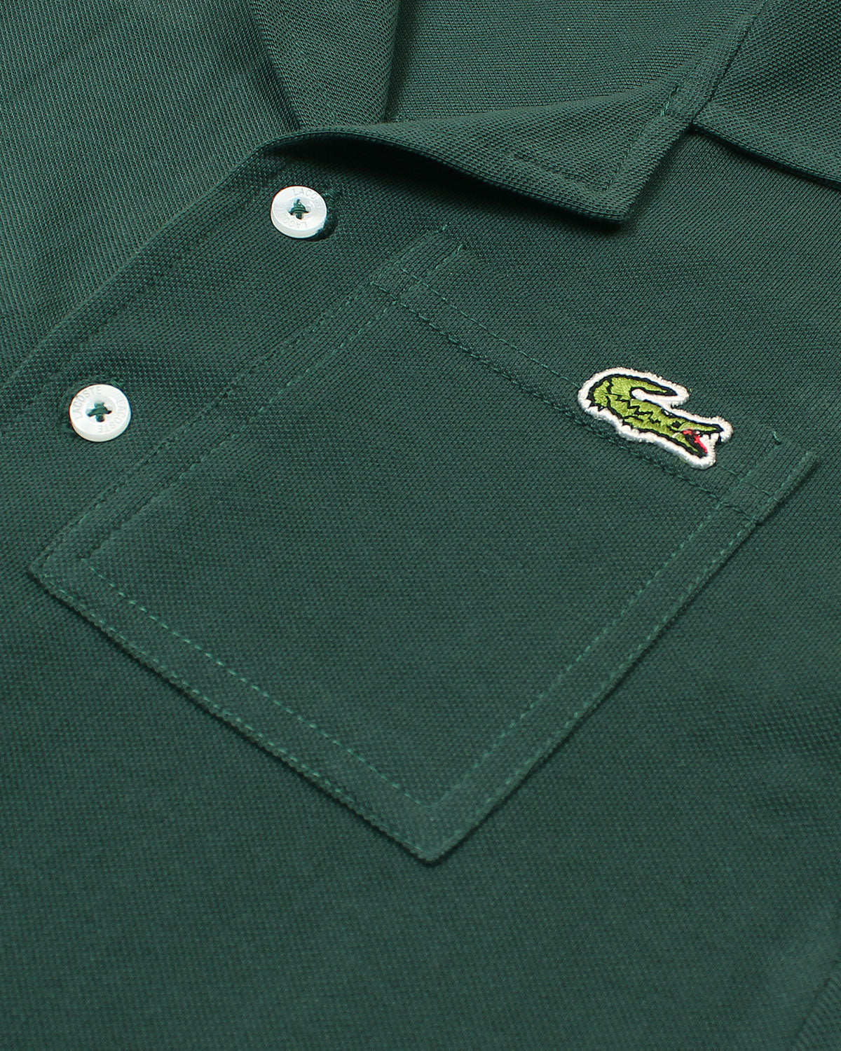 Kids Notch Lapel Pique Tracksuit - Green