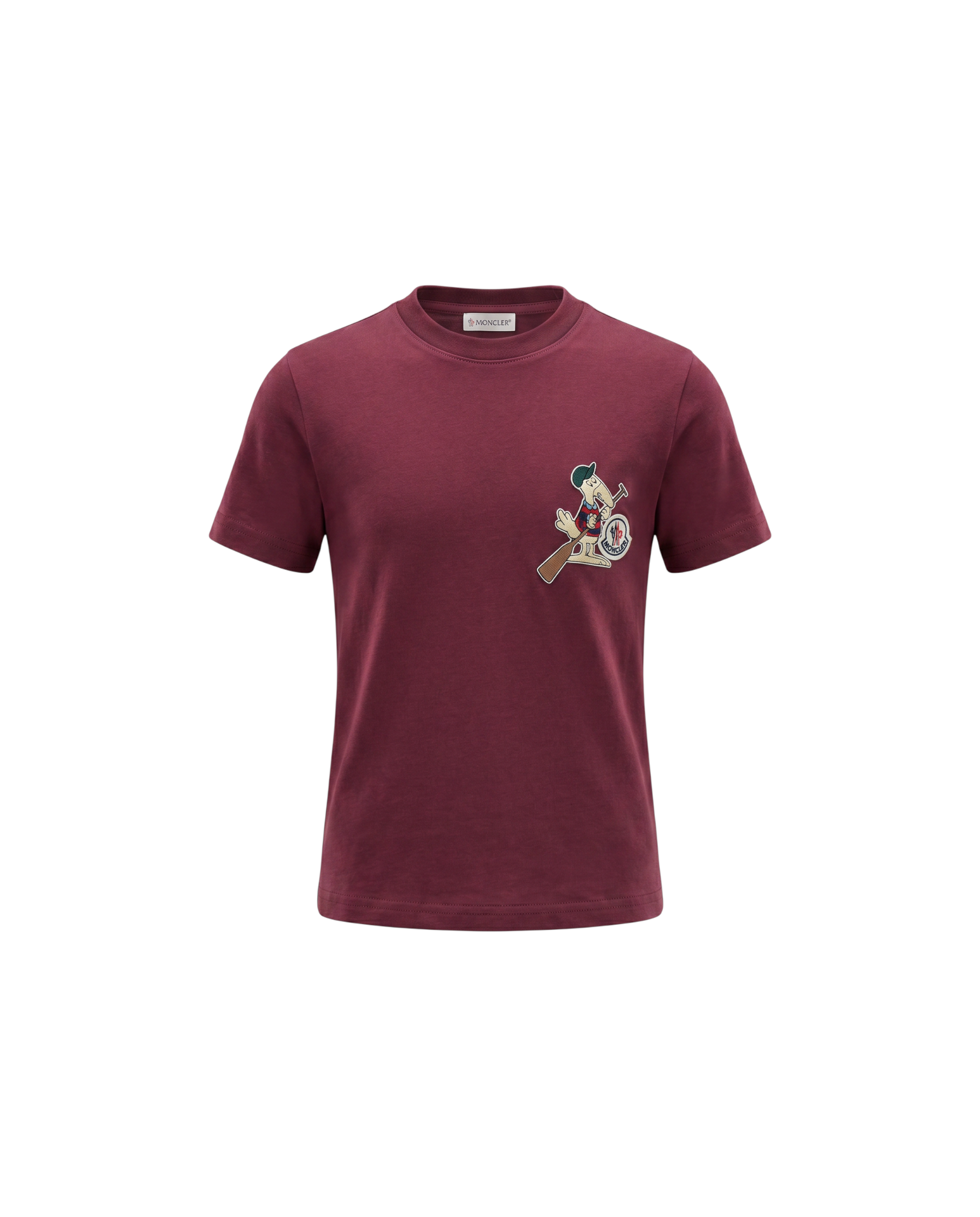 Kids Mon. Duck T Shirt - Maroon