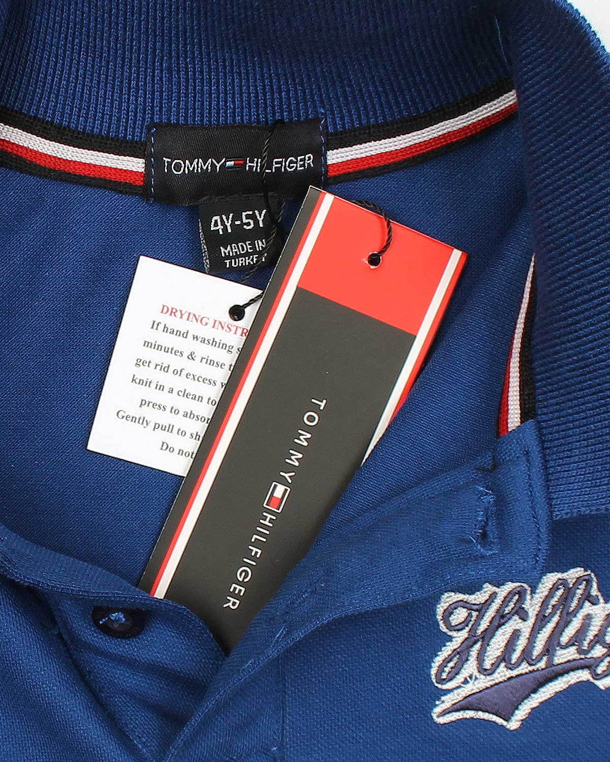 Premium Kids Hilfi. Polo - Royal Blue