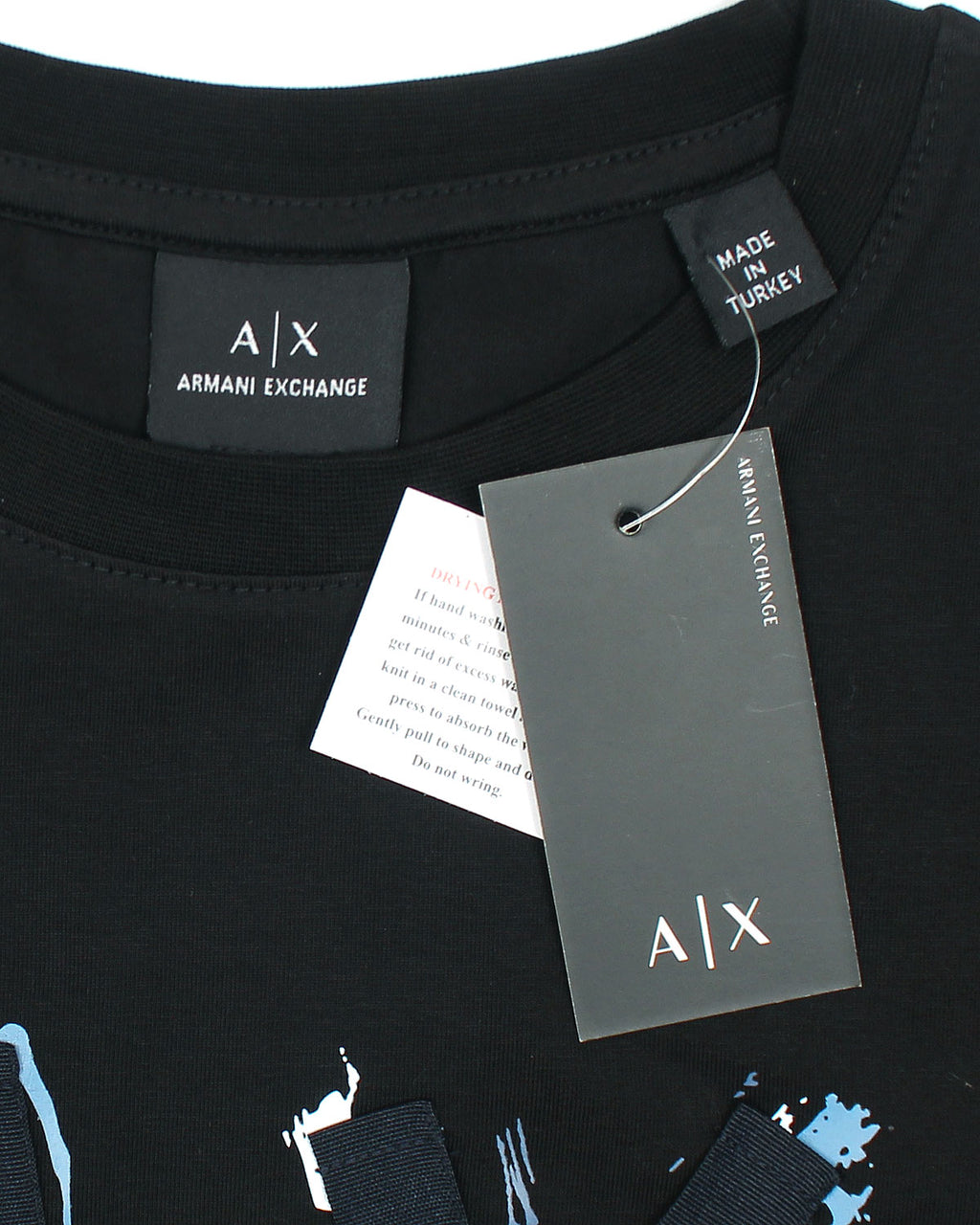 Premium A-X Designer Men Tee - Black
