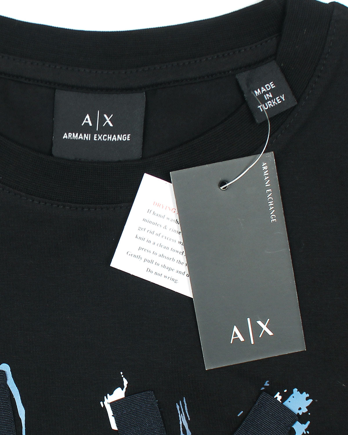 Premium A-X Designer Men Tee - Black