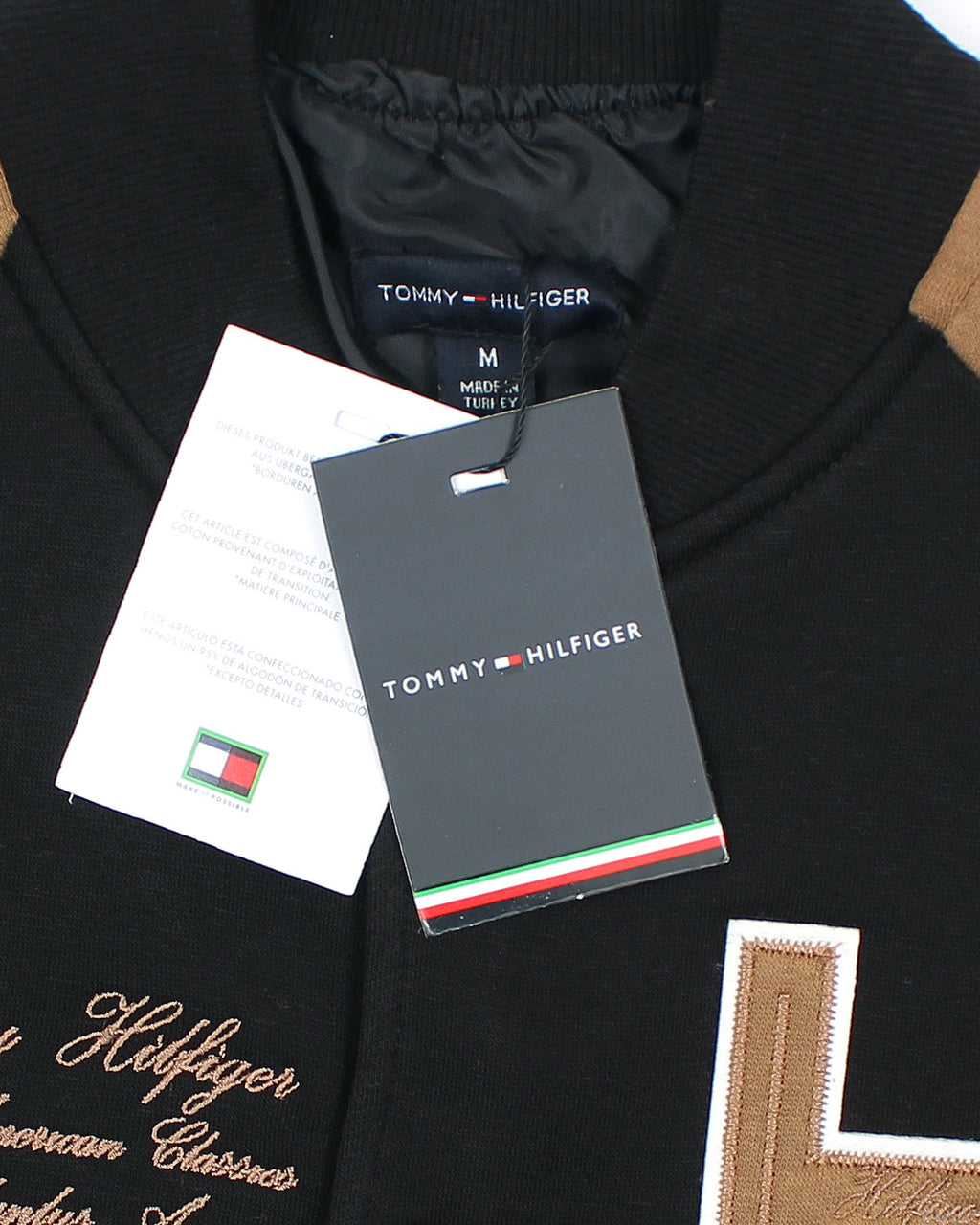 Premium TM Base Ball Jacket - Black