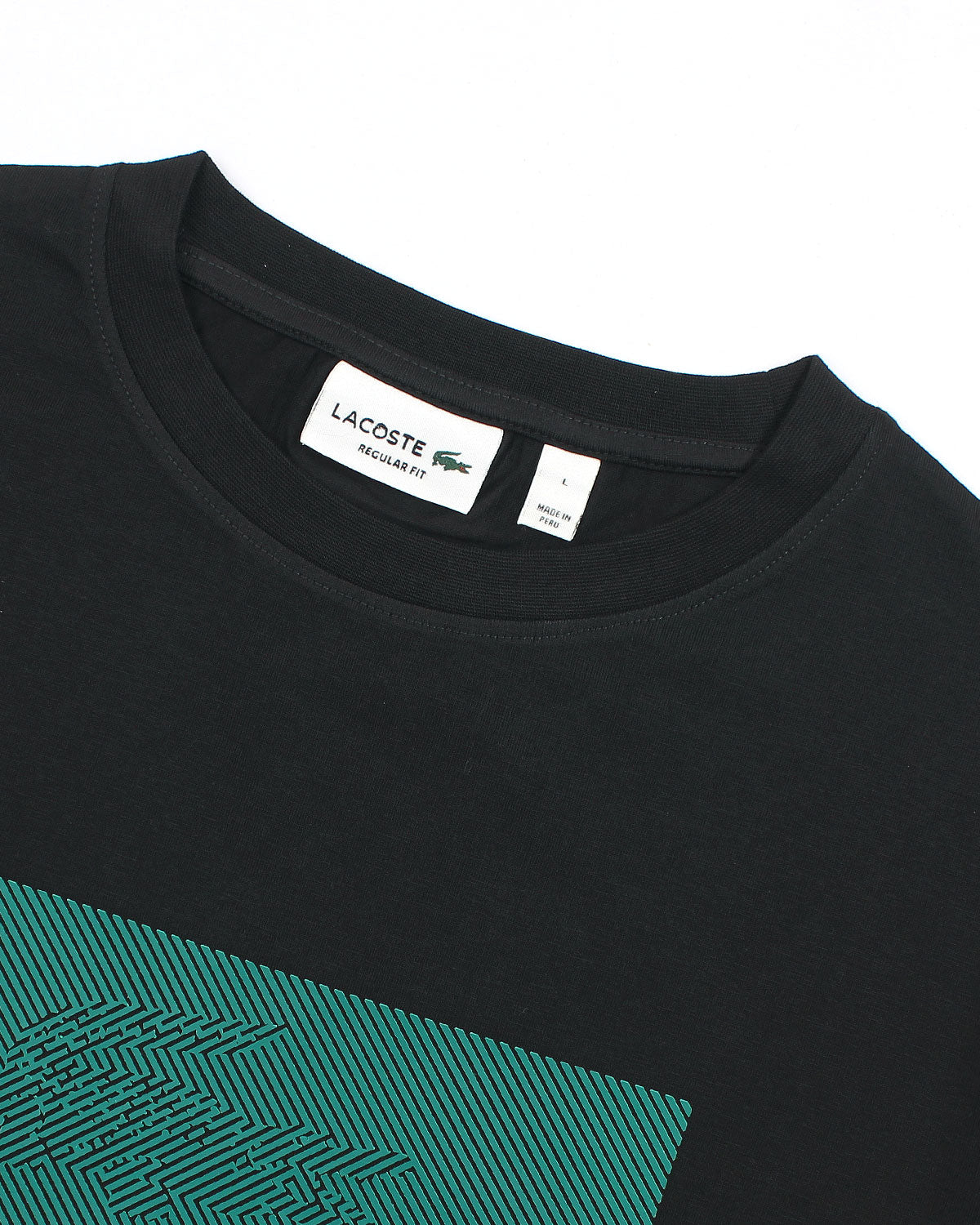 Men's Lac Signature Logo T Shirt - Black