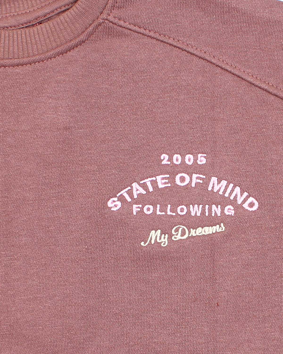 Premium Fleece Kids Tracksuit - Red