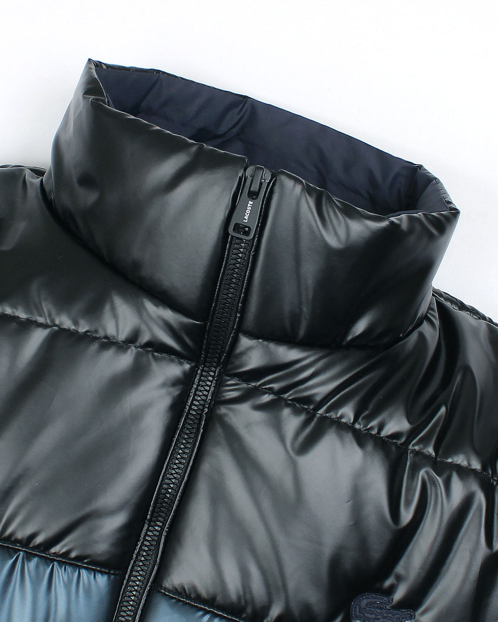 Men's Gossy Contrast Gillet - Black & Blue