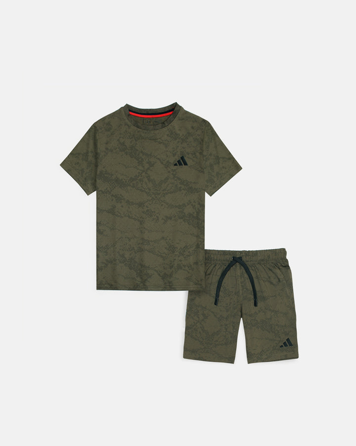 Exclusive Sports Adi. Kids Tracksuit - Green