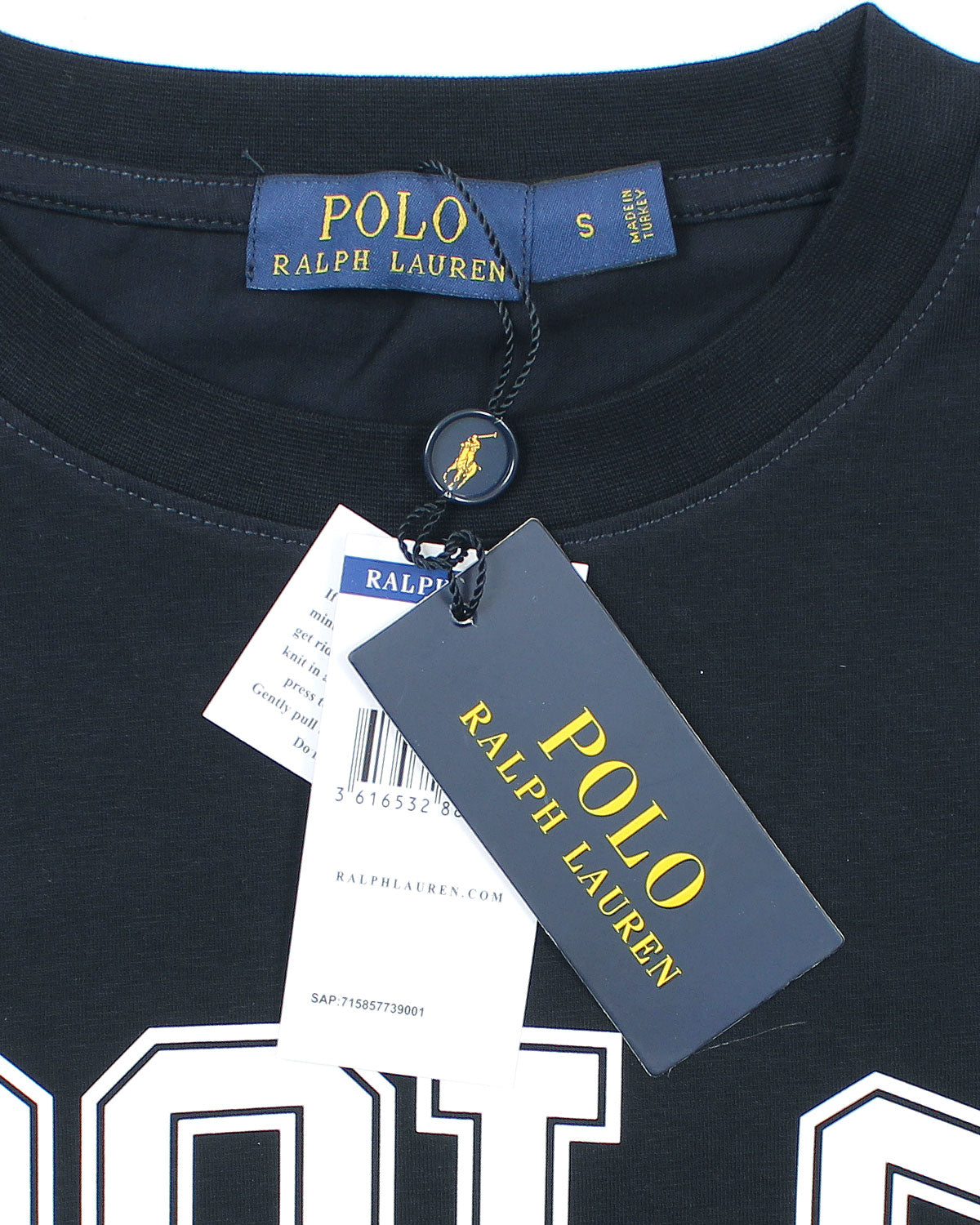 Men's Iconic Polo T Shirt - Navy Blue