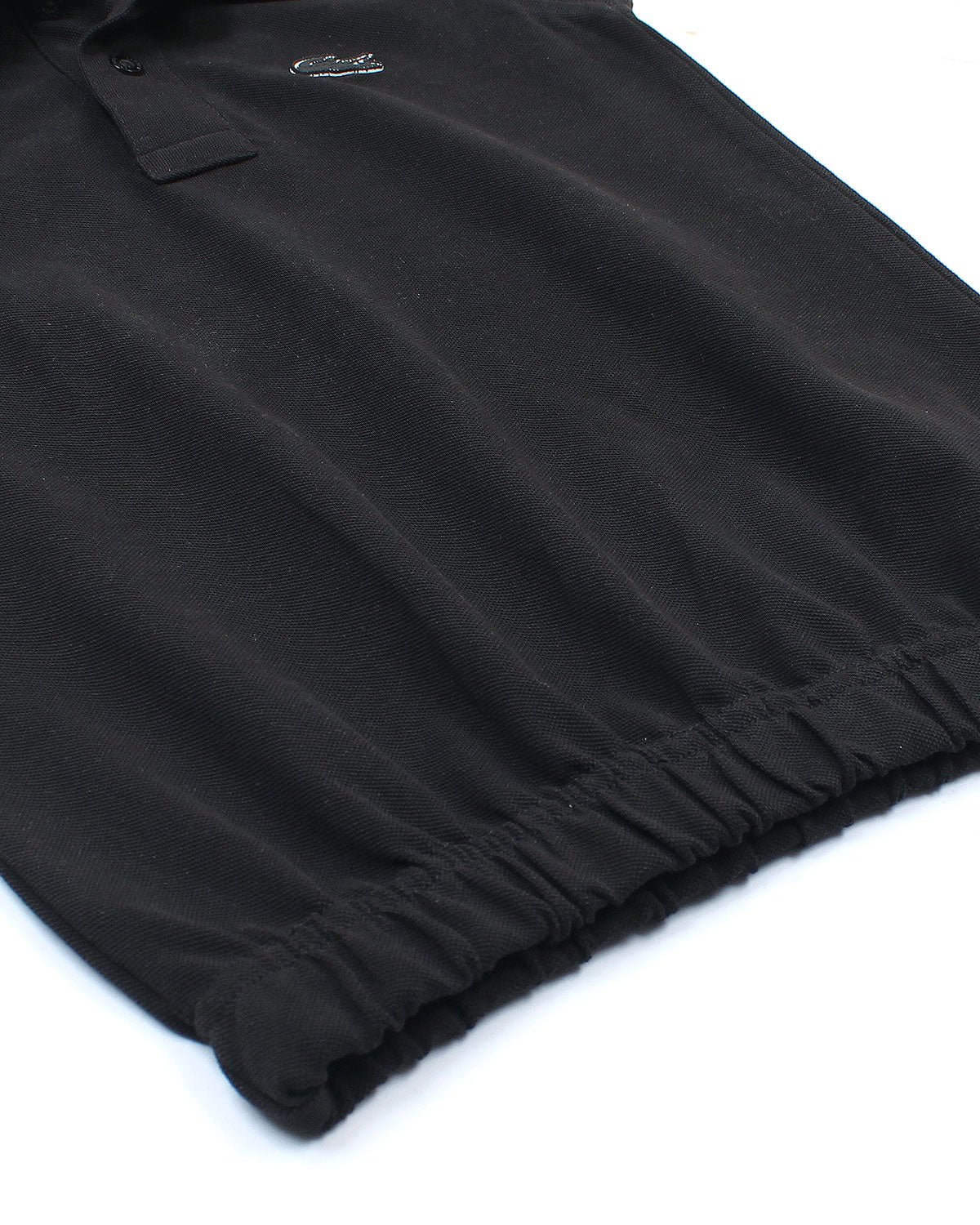 Premium Baby Girl Lac. Polo Shirt - Black