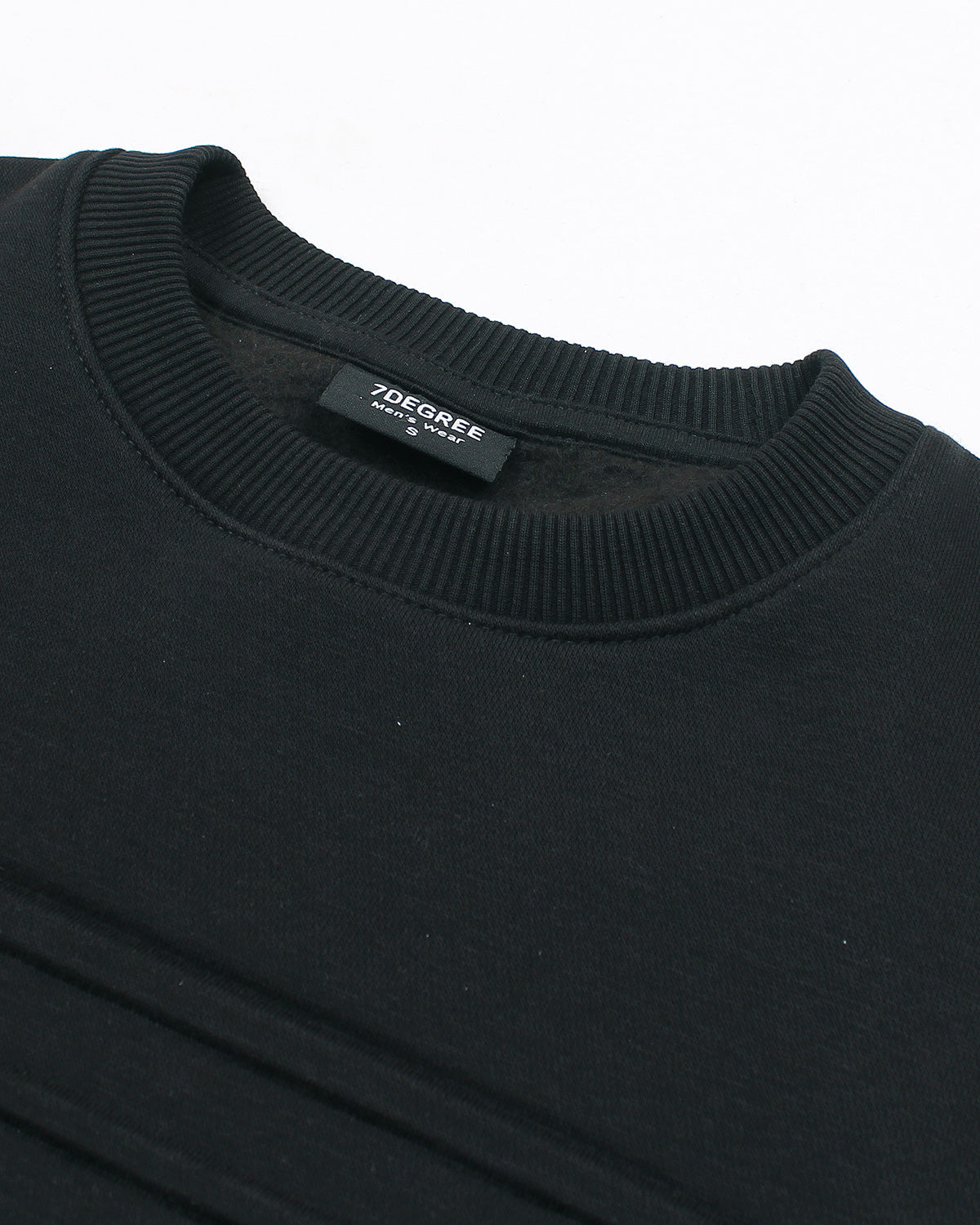 Men's Emb Lac. Sweatshirt - Black