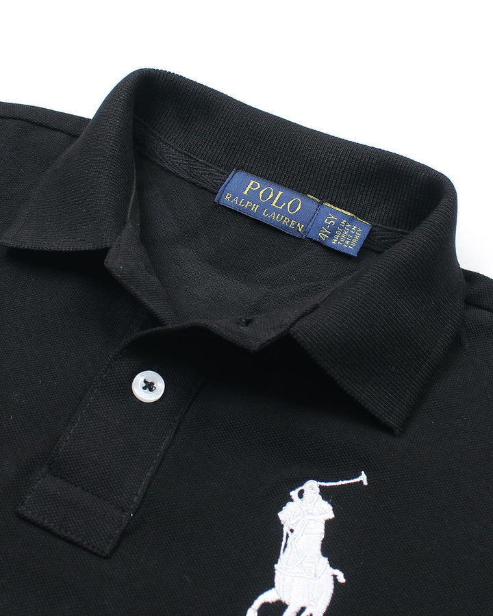 Kids Country Eng. Polo Shirt - Black