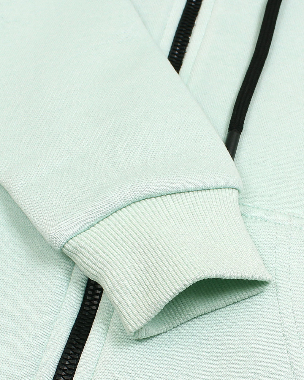 Premium Kids R-L Zip-Up Hoodie – Mint Green