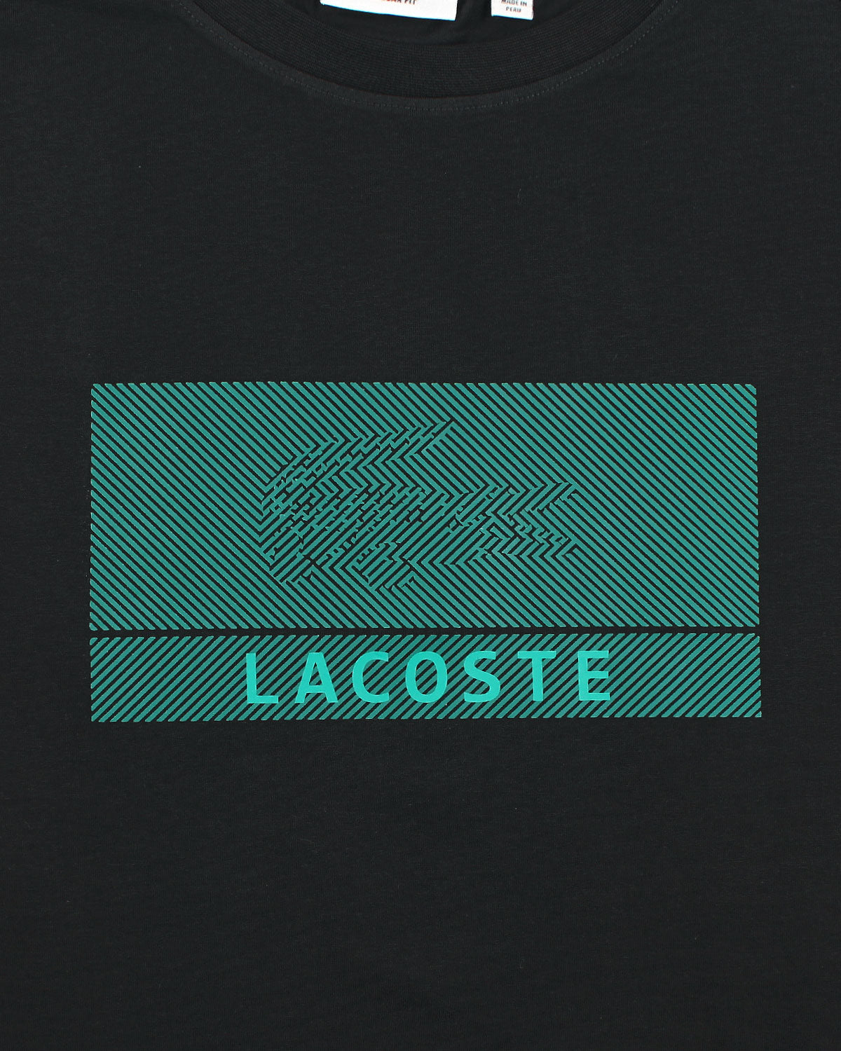 Men's Lac Signature Logo T Shirt - Black