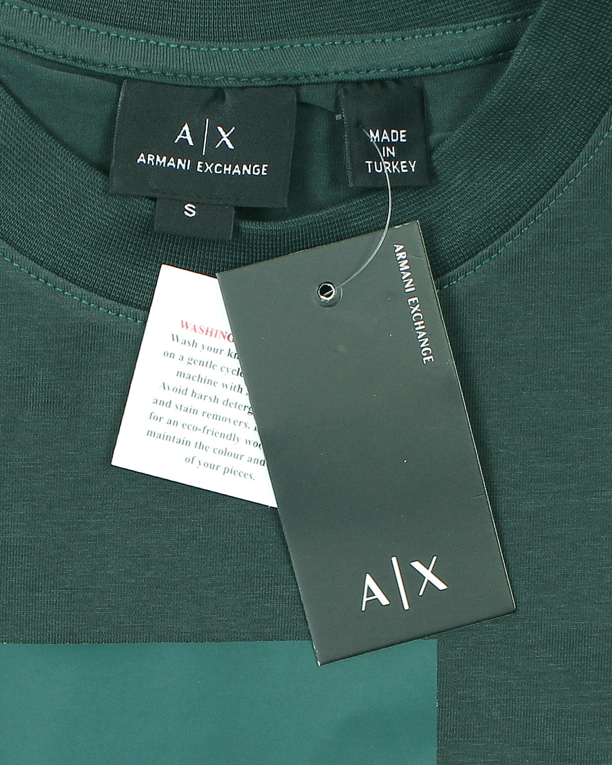 Men's Oversize A-X T Shirt - Green