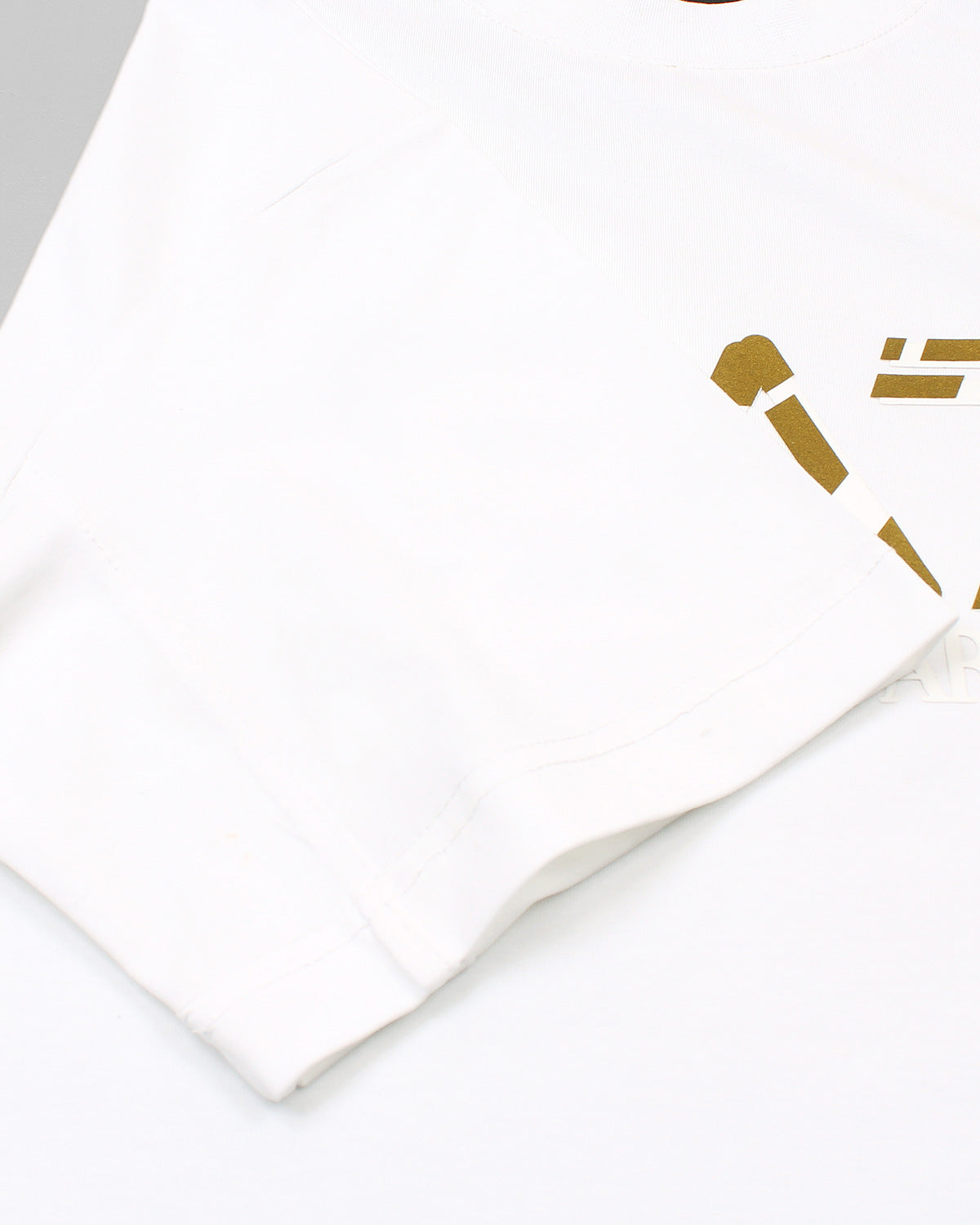 Premium Men's EA7 Oversize T Shirt - White