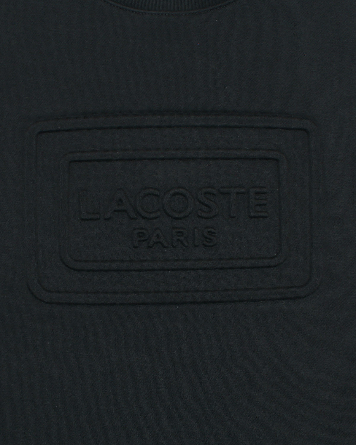 Men's Emb Lac. Sweatshirt - Black