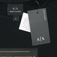 A-X Men's Oversized Logo Patch T-Shirt – Black