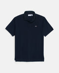 Premium Mesh L/C Men Polo Shirt - Navy Blue