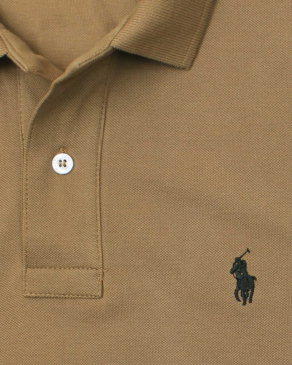 Iconic Mesh Men Polo Shirt - Brown