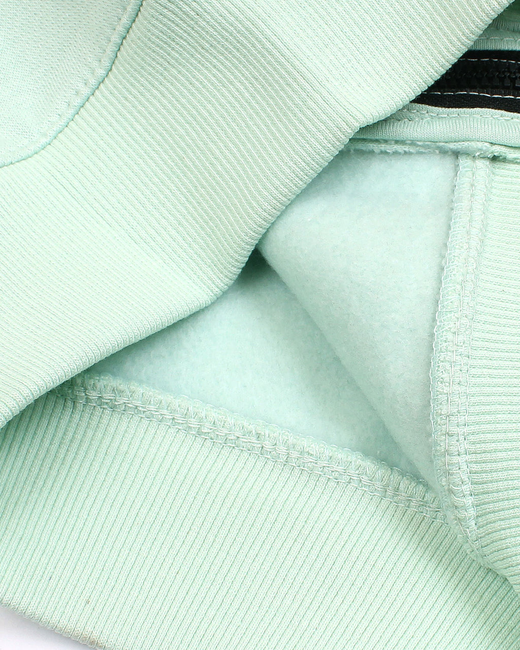 Premium Kids R-L Zip-Up Hoodie – Mint Green