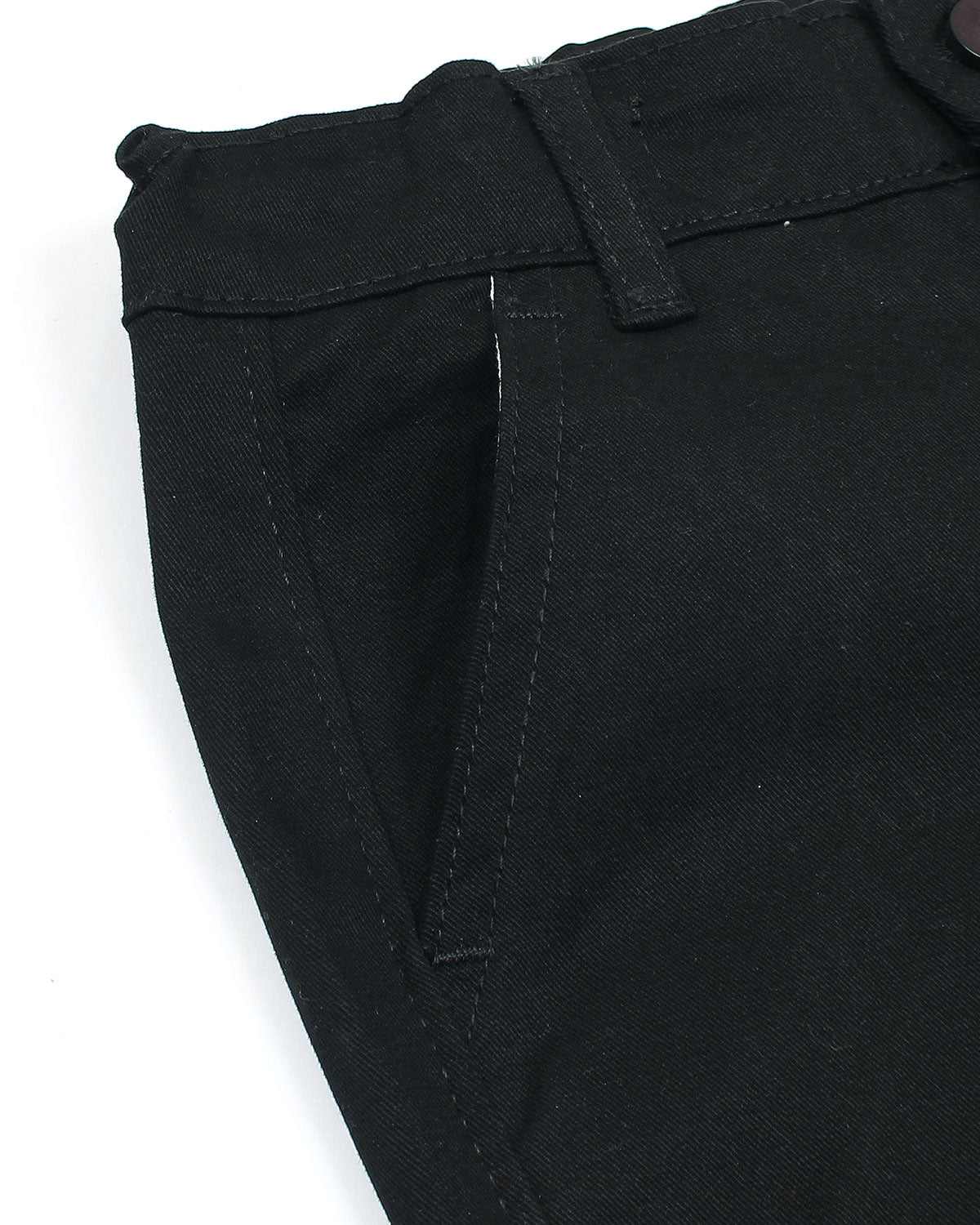 Exclusive Kids Cotton Pant - Black
