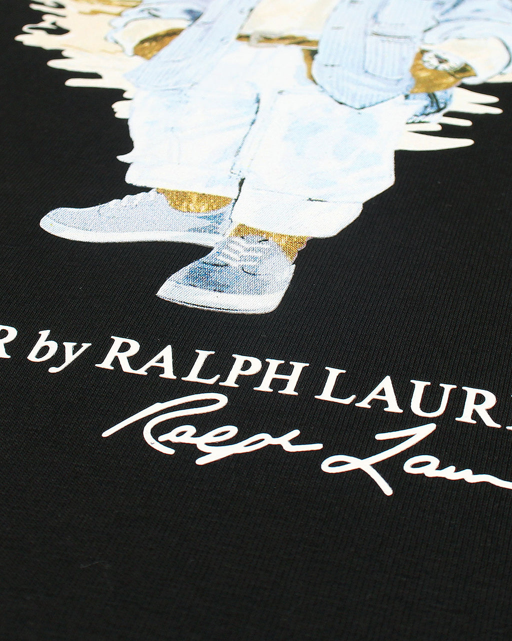 Exclusive R/L Men Bear Tee - Black