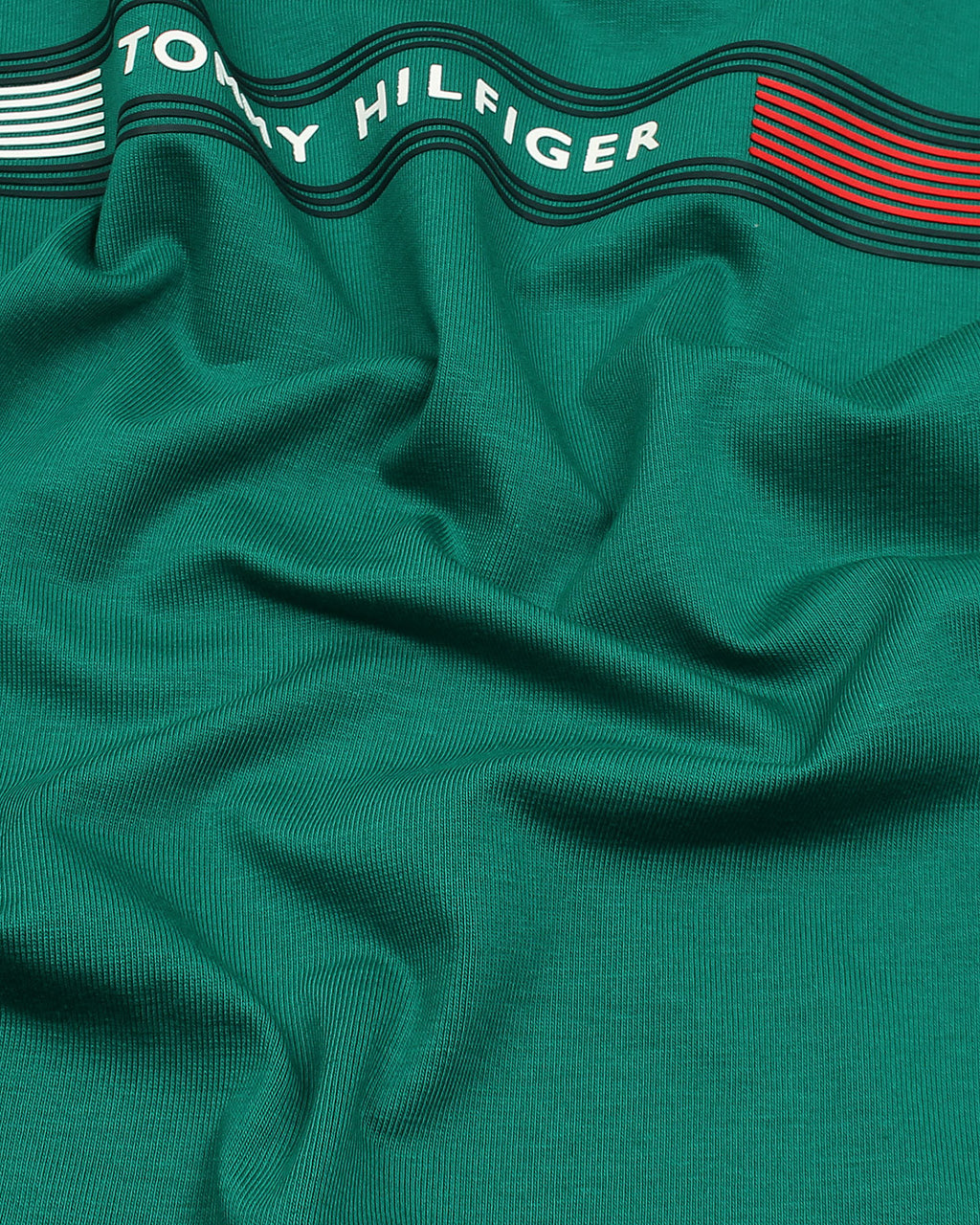 Premium Tommy High Men Tee - Green