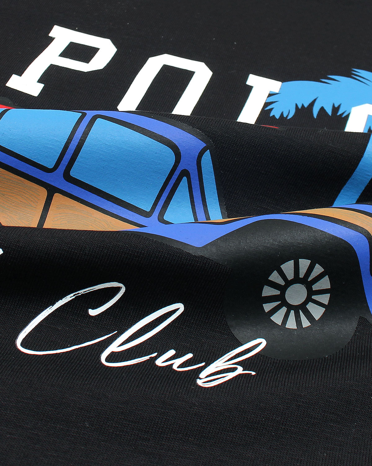 Exclusive Kids Polo Car Tee - Black