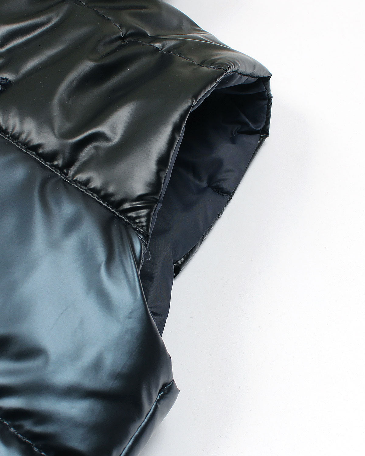 Men's Gossy Contrast Gillet - Black & Blue